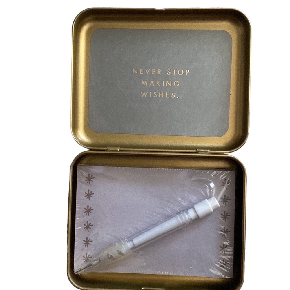 NEW karma “wish” bucket list/prayer sentiment box
